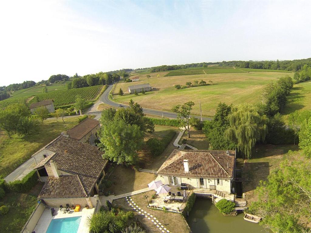 Moulin Notre Dame Otel Saint-Genès-de-Castillon Dış mekan fotoğraf