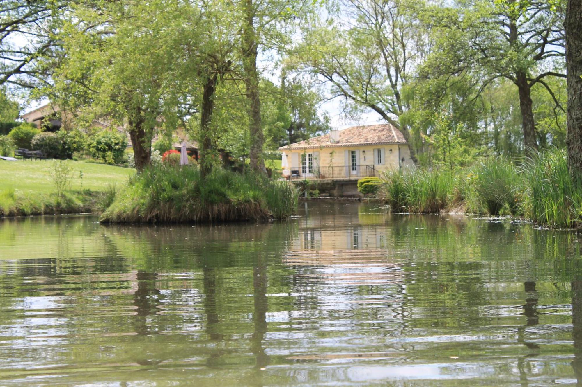 Moulin Notre Dame Otel Saint-Genès-de-Castillon Dış mekan fotoğraf